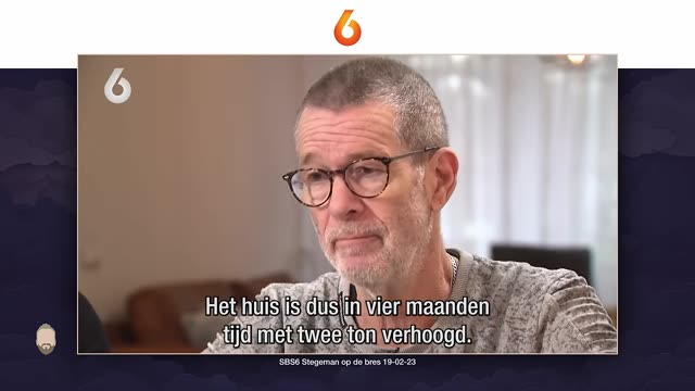 Verkoper Hans in Stegeman op de Bres: het huis is in vier maanden tijd twee ton duurder geworden
